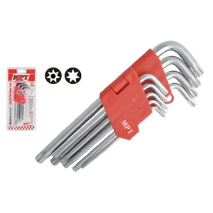 9PCS TORX HEX KEY SET