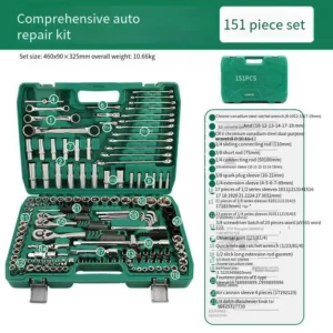 SOCKET SET 1/4", 3/8" & 1/2" 111PCS